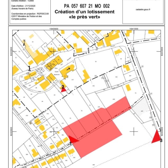  Annonces METZ : Terrain | SAINTE-BARBE (57640) | 0 m2 | 90 950 &euro; 