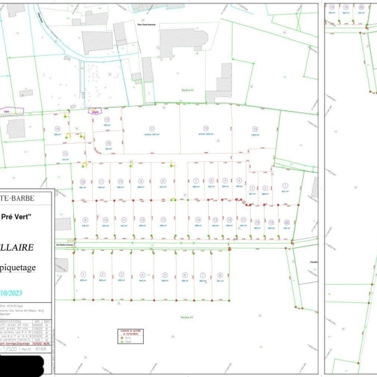  Annonces METZ : Terrain | SAINTE-BARBE (57640) | 0 m2 | 90 950 &euro; 