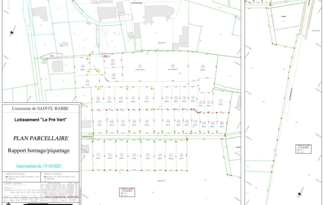 Annonces METZ : Terrain | SAINTE-BARBE (57640) | 0 m2 | 90 950 &euro; 
